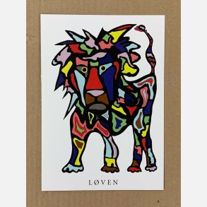 Lven  sort   21x15 cm   (23. juli - 22. august) 