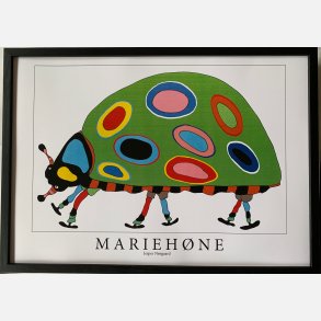 Marieh�ne  gr�n  31,5x43,5 cm