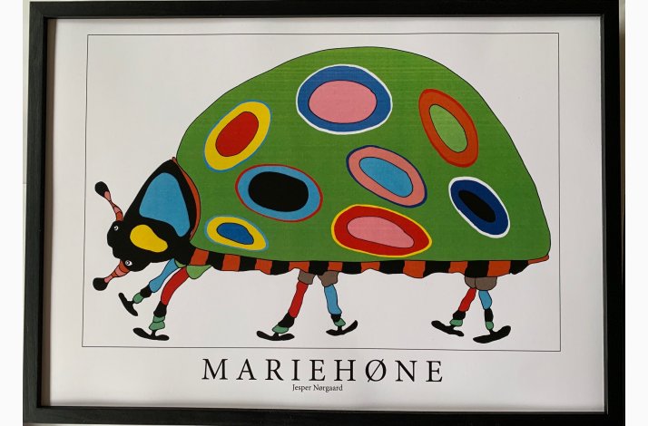 Mariehne  grn  31,5x43,5 cm
