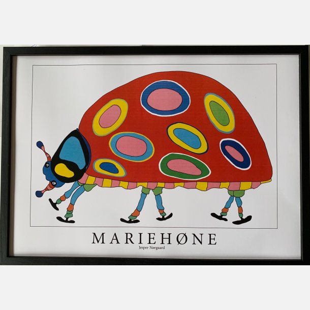 Mariehne  rd  31,5x43,5 cm