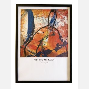 Mit Bjerg Min Kanin  43,5x31,5 cm