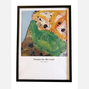 Munden Der Blev Grn 43,5x31,5 cm