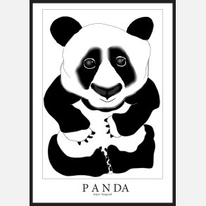 Panda 43,5x31,5 cm