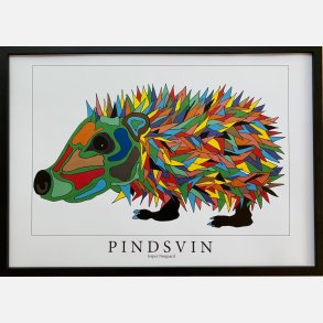 Pindsvin 31,5x43,5 cm