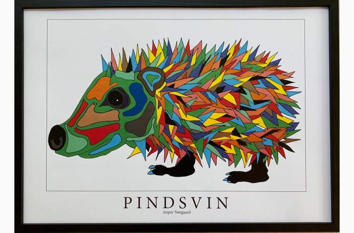 Pindsvin 31,5x43,5 cm