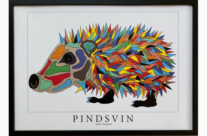 Pindsvin 31,5x43,5 cm