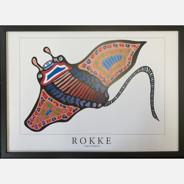 Rokke  sort / pink   31,5x43,5 cm