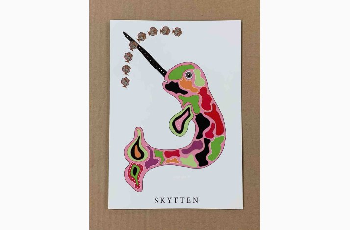 Skytten pink   21x15 cm  (23. november - 21. december)