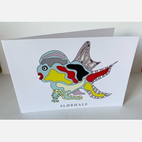 Slrhale  15x21 cm dobbeltkort