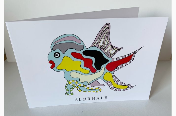 Slrhale  15x21 cm dobbeltkort