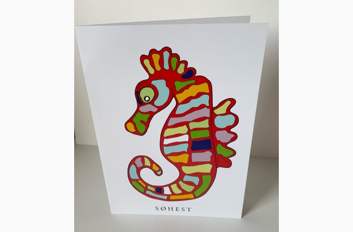 Shest  (rd)   dobbeltkort 21x15 cm