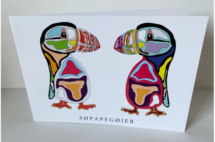 Spapegjer - 15x21 cm dobbeltkort