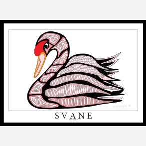 Svane 50x70 cm