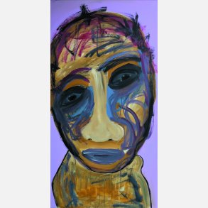 The Peacefull Warrior 120,5x57 cm