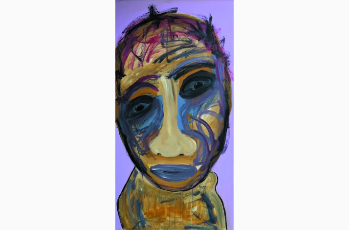 The Peacefull Warrior 120,5x57 cm