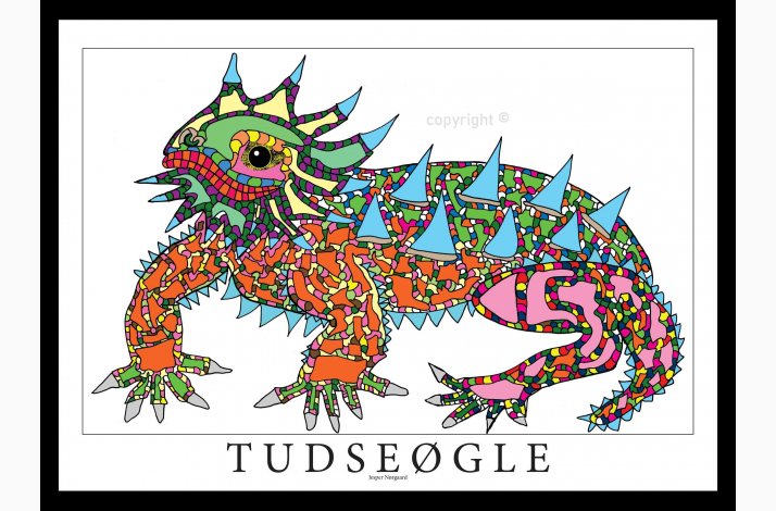 Tudsegle 50x70 cm