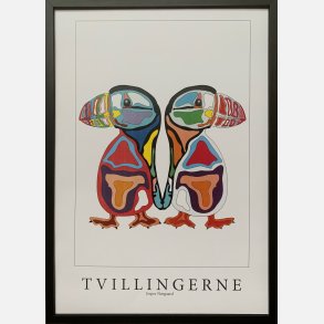 Tvillingerne 43,5x31,5 cm