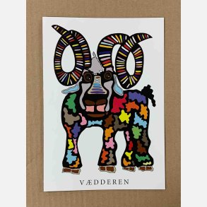 Vdderen  sort 21x15 cm    (21. marts - 20. april)