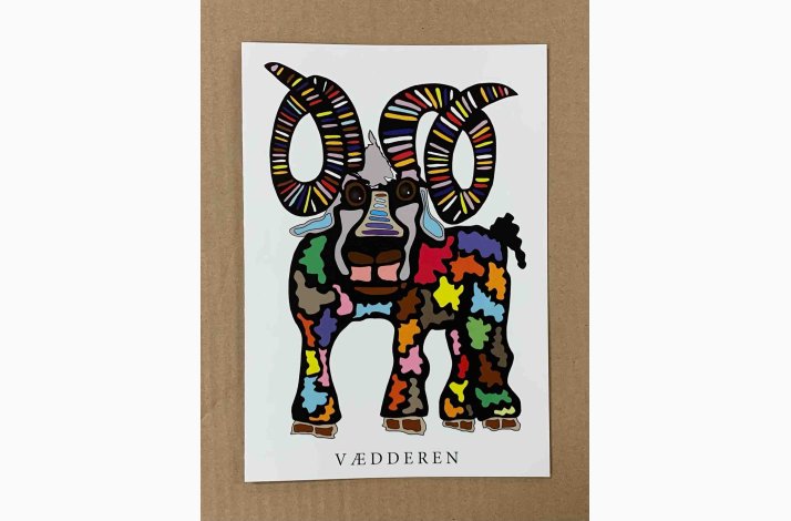 Vdderen  sort 21x15 cm    (21. marts - 20. april)