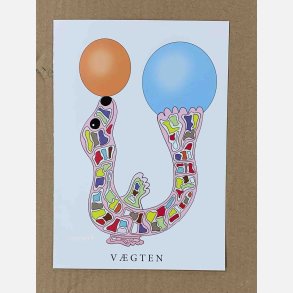 Vgten pink  21x15 cm   (23. september - 23. oktober)