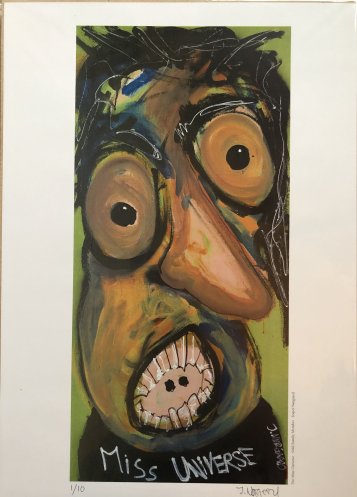 My Odd Family - limited signerede print 42x30 cm