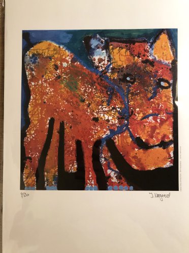 Green Dog - Limited print