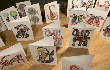 Stjernetegnene - kunstkort